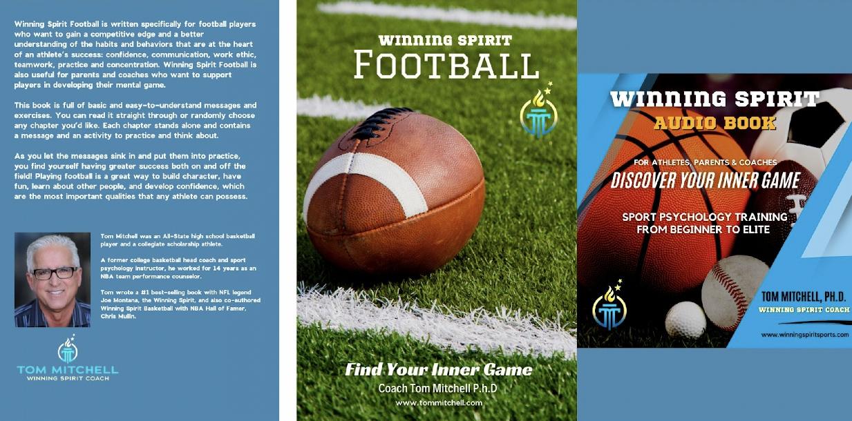 Winning Spirit Football Ebook, Workbook, Audiobook, and BONUS 34 VI