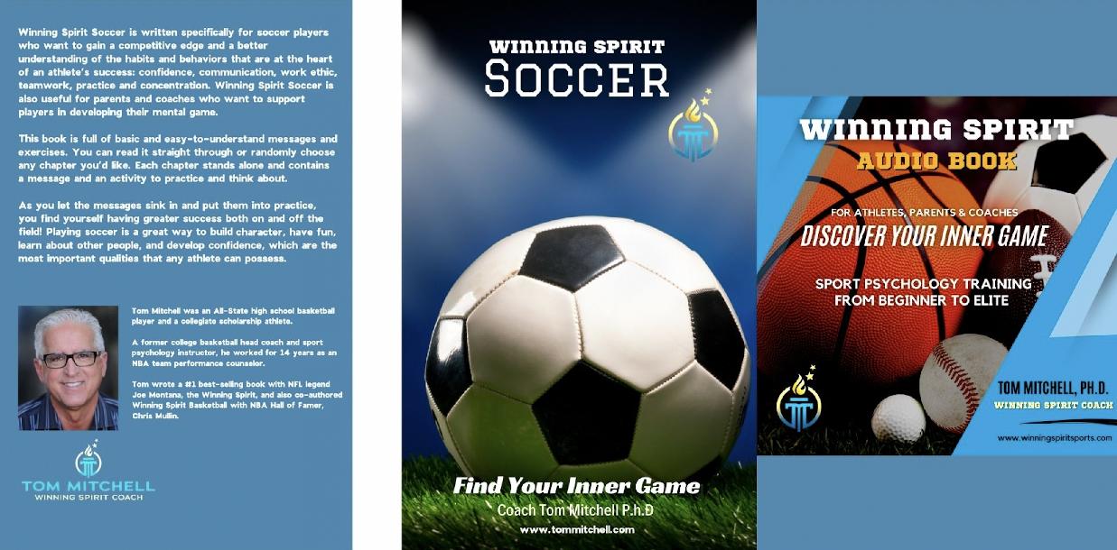 Winning Spirit Soccer Ebook, Workbook, Audiobook, and BONUS 34 VIDEOS