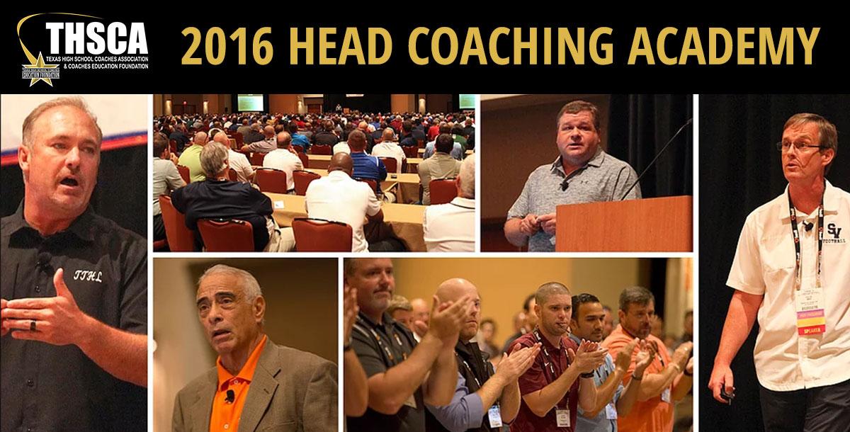 2016 Head Coaching Academy